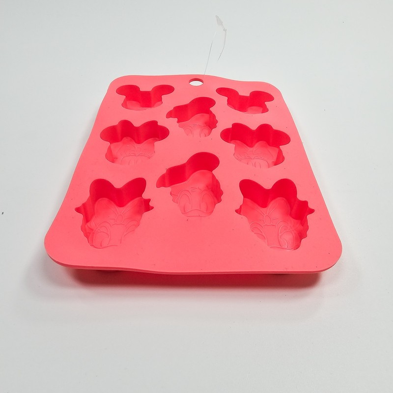 Mickey Minnie Donald Daisy Silicone Chocolate Candy Mold 8-Cavity Japan NW gallery