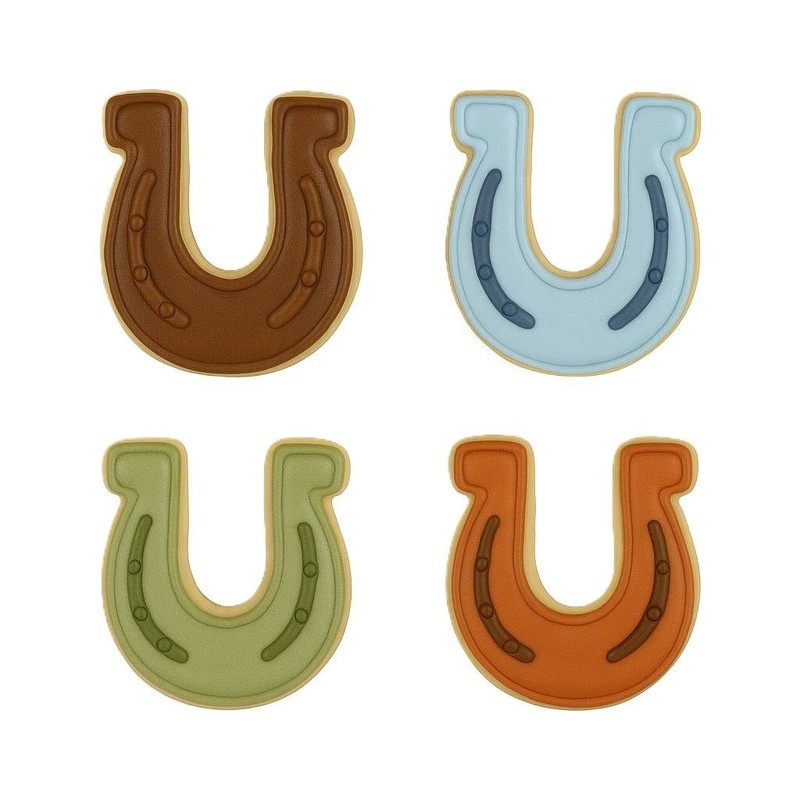 9 Piece Mini Western Southwestern Cookie Cutter Set Longhorn Steer Cactus Metal gallery