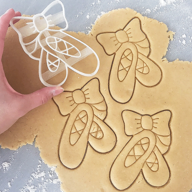 Ballet Shoe Cookie Cutter, Pointe Cookie Cutter, Ballet Slippers