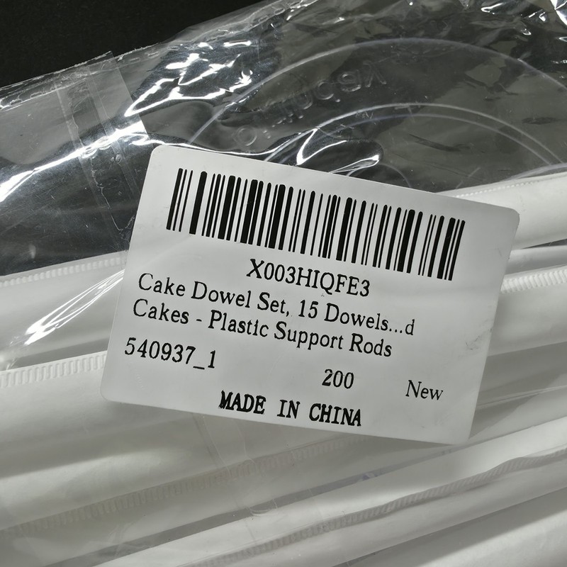 Thinp Cake Dowel Rods-15pc-3tier-Plastic-Clear gallery