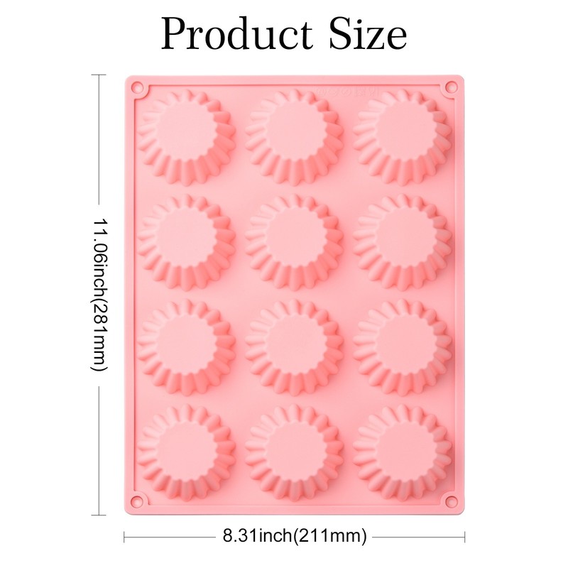 3pcs MaFen Cup Cake Silicone Mold for Baking Cake Candy Chocolate Mold Making gallery
