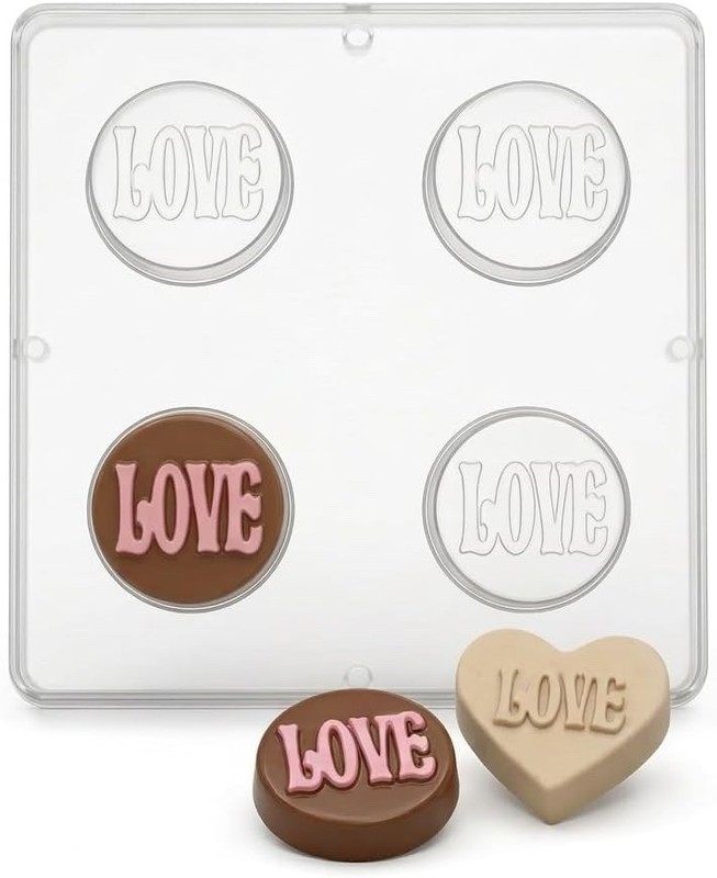 LOVE Chocolate Cookie Sandwich Mold 1627 NEW gallery