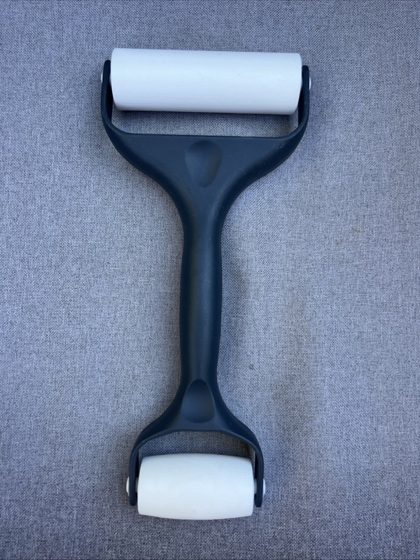 Pampered Chef Bakers Roller Dual Rolling Pin Pizza Pie Pastry Cookie Dough