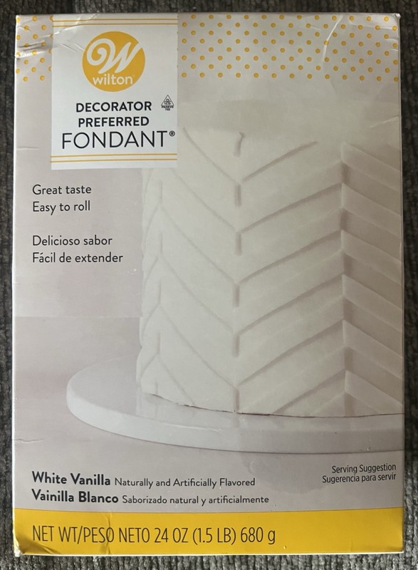 Wilton Decorator Preferred White Fondant Vanilla Fondant Icing 24 oz.