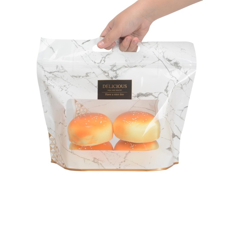 50 Pcs Plastic Bread Bags for Homemade Sourdough Bread Bakery Storage Bags wi... gallery