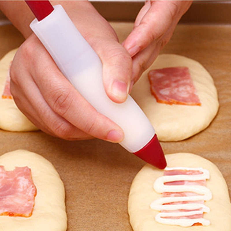 3PCS Decorating Pen Food Writing Pen Cake Cookie Cream Pastry Baking Tool gallery