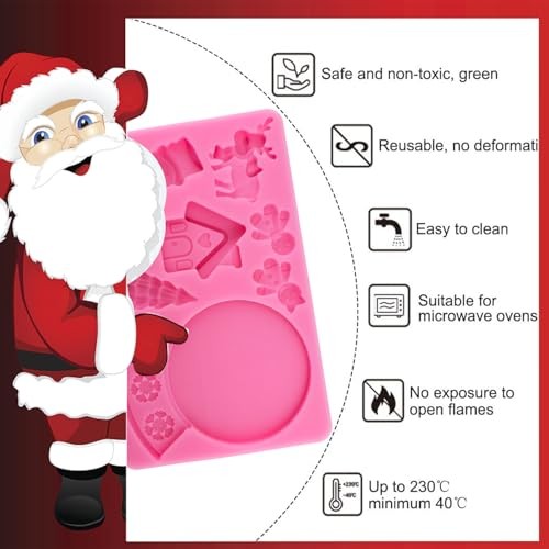 3D Christmas Silicone Molds Christmas Tree Crystal Ball Christmas Crystal Ball gallery