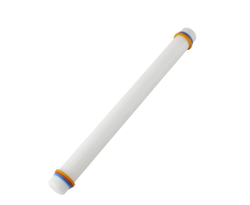 Wilton 20-Inch Fondant Roller with Guide Rings for Cake Decorating