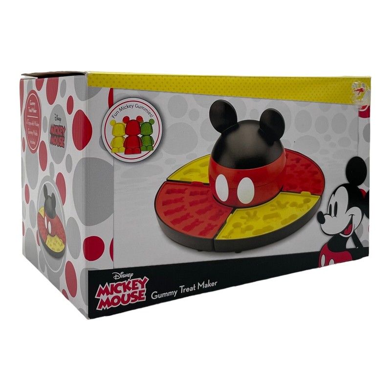 Disney Mickey Mouse Shaped Molds Gummy or Chocolate Treat Maker DCM-31 Intertek