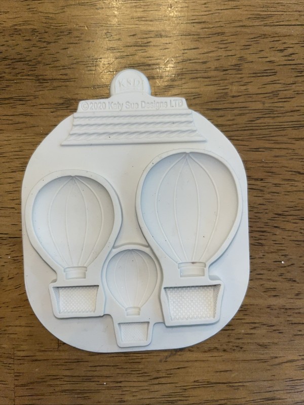 Katy Sue “Hot Air Balloons” Silicone Mold Decorating & Craft - Mold ...