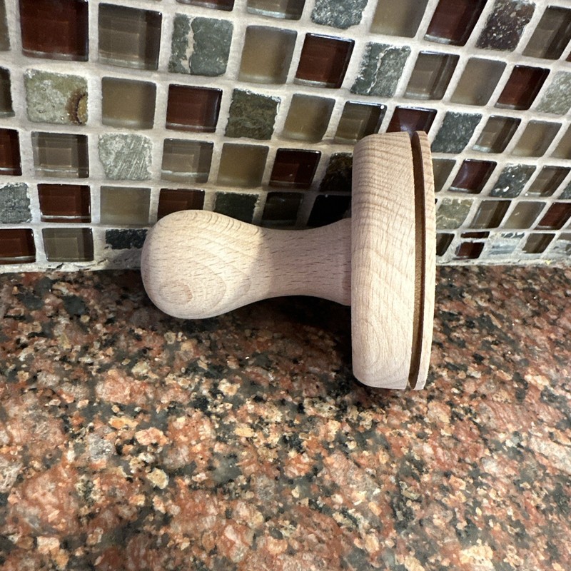 Williams-Sonoma Valentine’s Day Heart Silicone Cookie Stamp Set & Wooden Handle gallery
