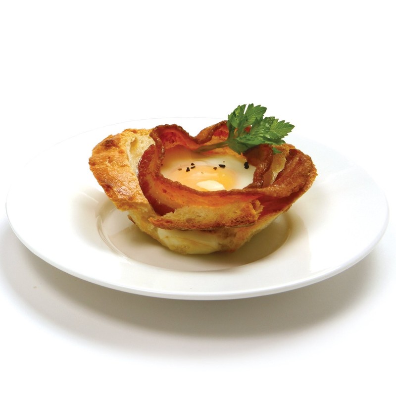 Norpro 3911 Nonstick Mini Pie Pans, Set of 4, 5in/13cm x 1.25in/3cm, Silver gallery