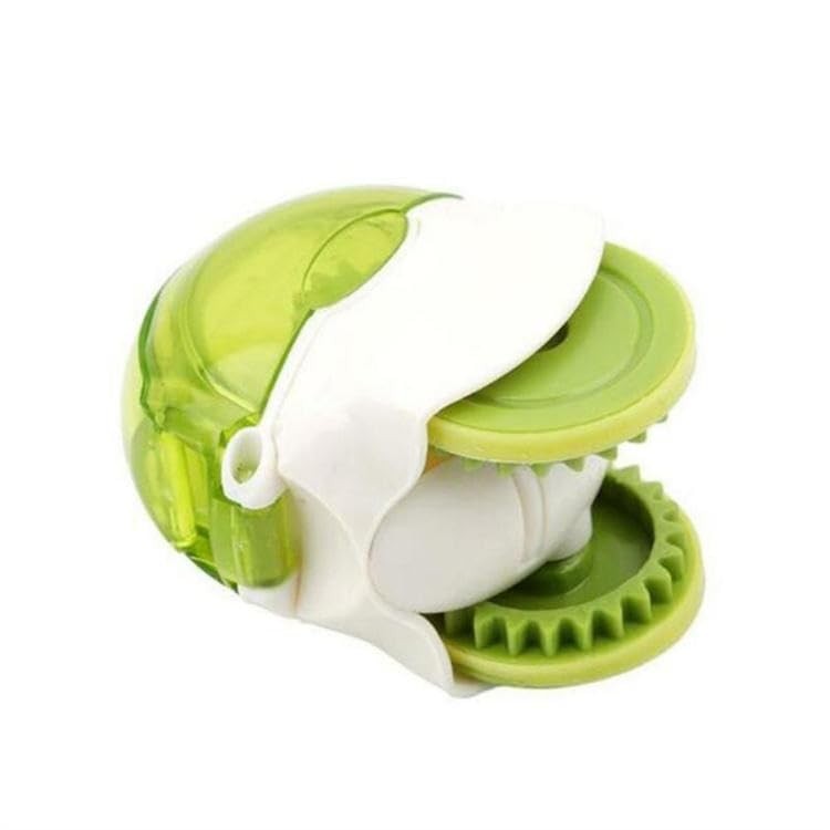 Manual Garlic Chopper Roller – Mincer and Slicer Tool, Standard, Green gallery