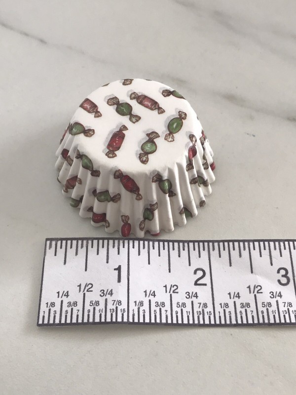 150 Pcs Wrapped Candy Design Mini Cupcake Liners Baking Cups Candy Cups gallery