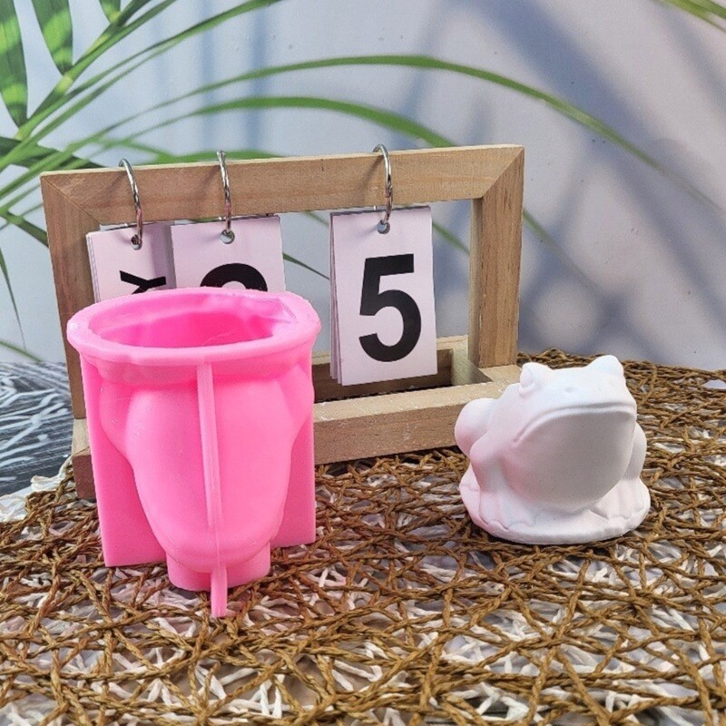 Silicone Moulds Frogs Shape Practical Mold Figurine Molds Silicone gallery