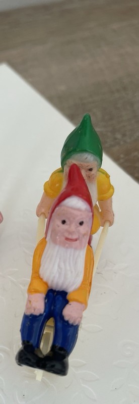 Lot of 15 Snow White & Seven Dwarfs Cake Toppers Figures New Party Decorations gallery