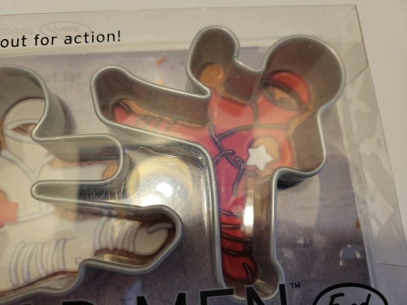 Fred and Friends Ninjabread Men Cookie Cutters 3 Pack gallery