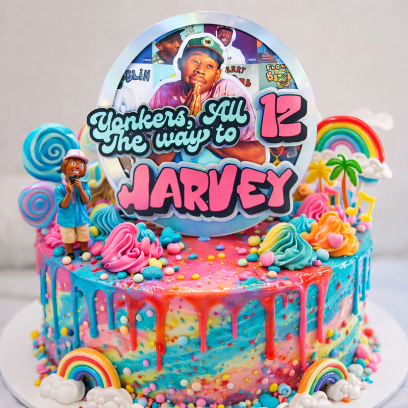 Tyler The Creator Cake Topper – Basic OR Custom Available