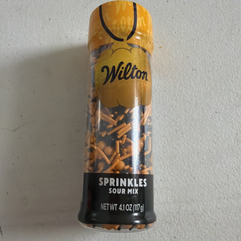 Wilton Halloween Sour Mix Sprinkles Cake & Cookie Decorations