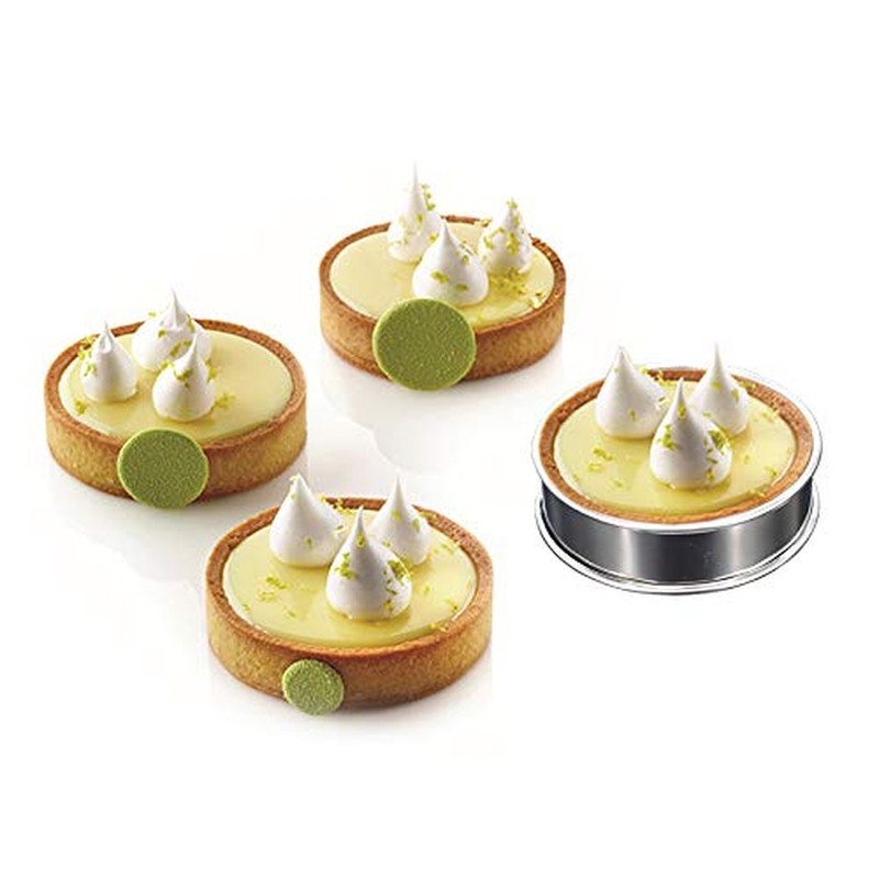 Uncle Jack 12Pcs Double Rolled English Muffin Rings, Stainless Steel Crumpet ... gallery