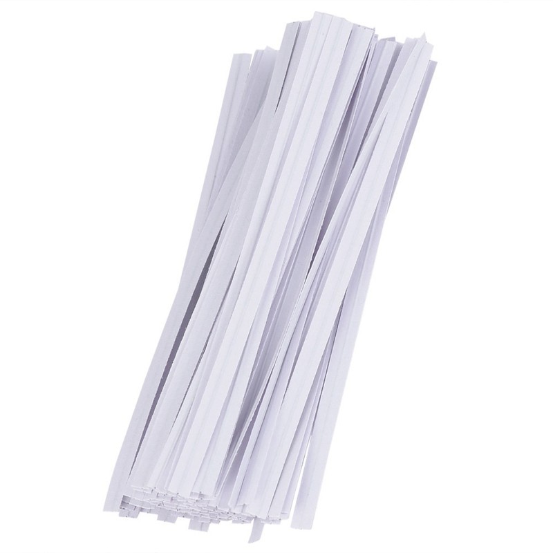 Binding Wirew Paper Covered Bag Sealer Packaging Craft Sealing Strip