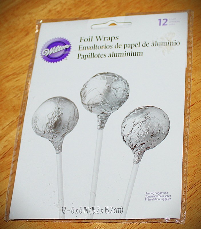 Wilton ~ 12 PC SILVER FOIL WRAPS #2113-1117 – Cake Pops, Lollipops + (New)