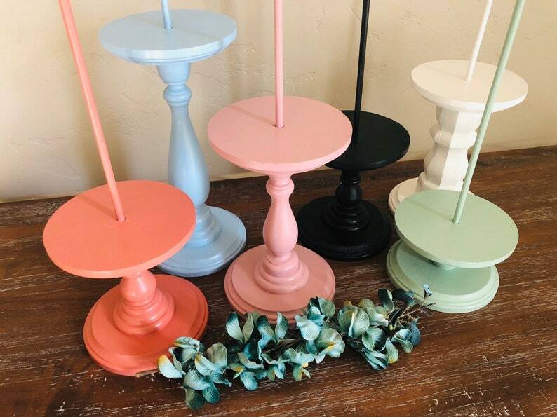 Donut Stands Holder Wedding Party Doughnut Wall Colors Hand Painted Cake Stand gallery