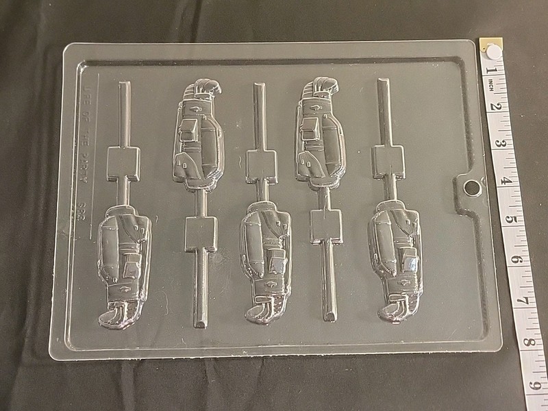 Golf Bag Golfing Tee Ball Outing Chocolate Mold