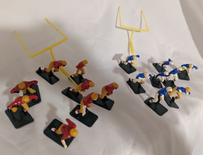 Lot Of Vintage 1970'S Wilton Chicago Cake Topper/Figure FOOTBALL PLAYERS 16 gallery