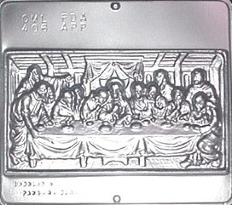 Last Supper Religious Chocolate Candy Mold 406 NEW