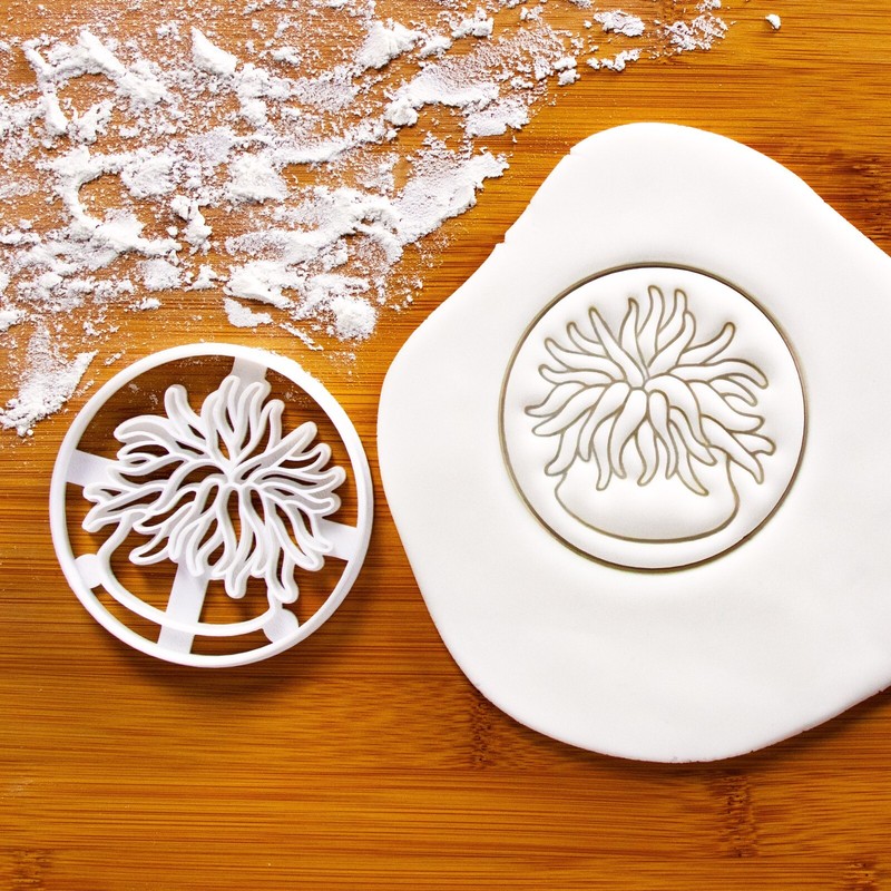 Sea Anemone Cookie Cutter – under the sea mermaid nautical marine beach ocean
