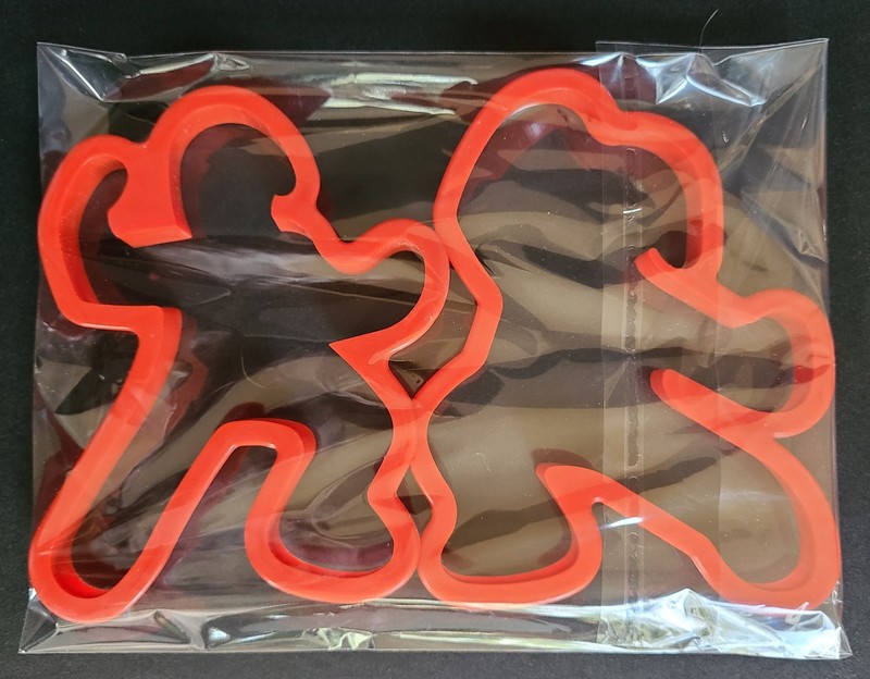 Ninjabread Men Cookie Cutters Set of 2