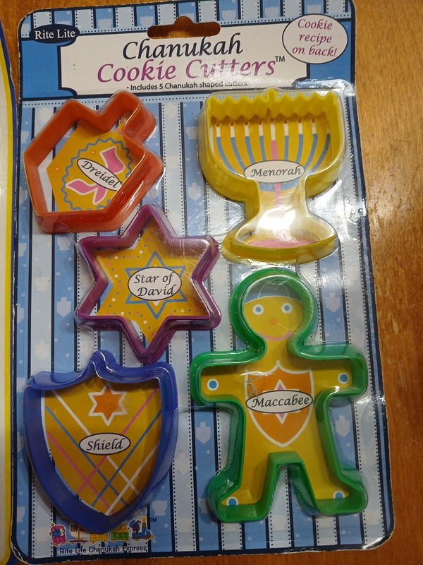 Hanukkah Cookie Cutters Jewish Holiday Stars Dreidel Judaism Chanukah 3 Set Avai