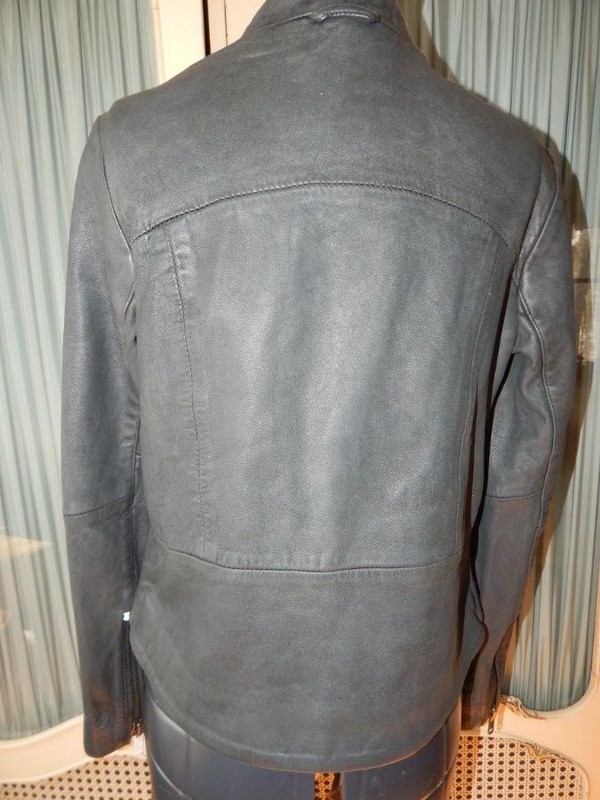 Free People Reminiscent Motorcycle Lamb Leather Jacket-8 gallery
