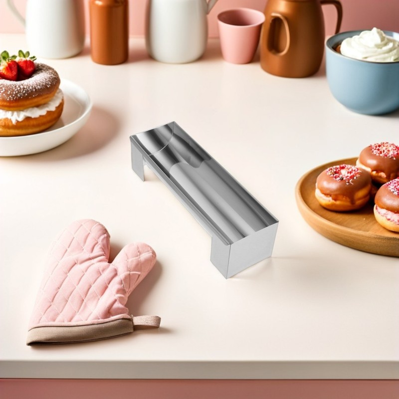 2 PCS Cake Roll Forming Pan Detachable U-shaped Mold Bread Baking Loaf French gallery