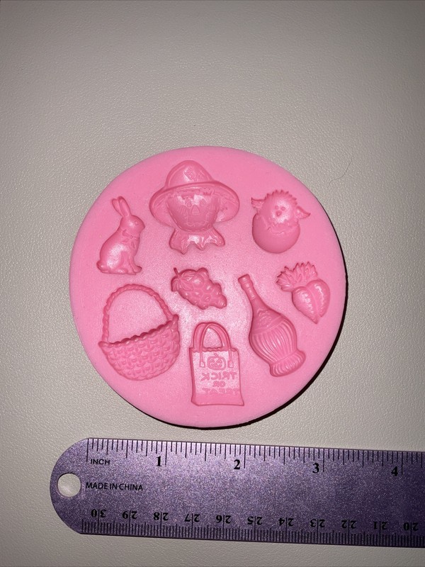 Silicone Fondant Chocolate Candy Mould Baking Tool, Non Stick, DIY