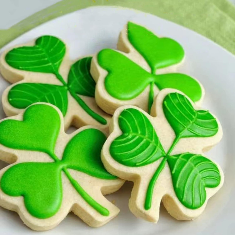 Shamrock Cookie Cutter Set - 3 Piece (2.5 3 4) for St. Patricks Day gallery