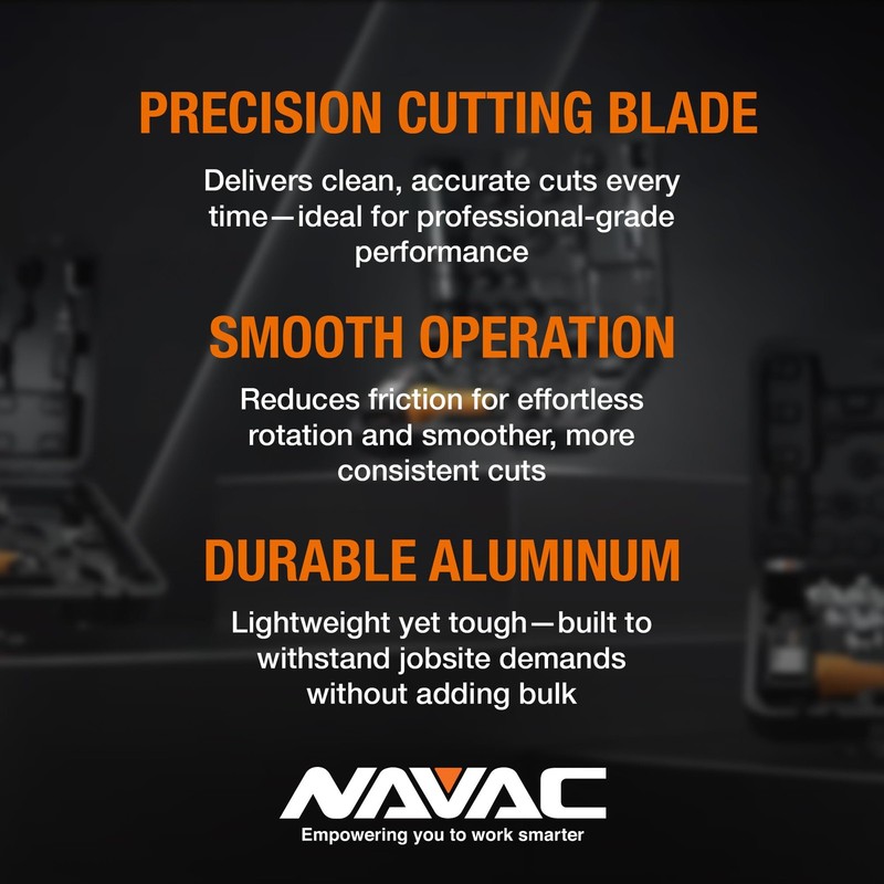 Navac Ntc12 Tube Cutter 1/8 To 1-1/4 Outside Diameter 2 Sharp Cutting Blades gallery