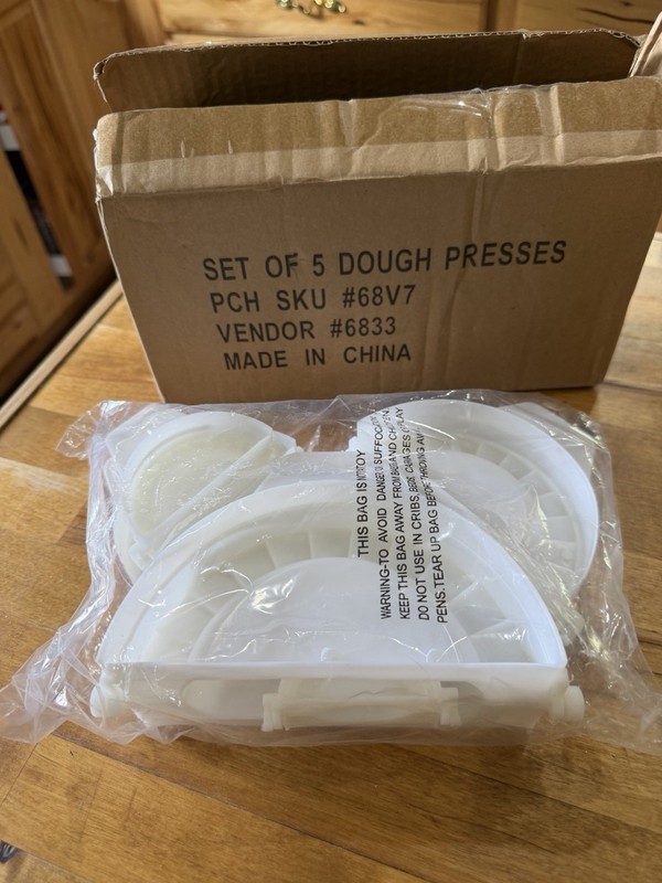 Dough Presses Qty 5 Pieces Pies Calzones Ect
