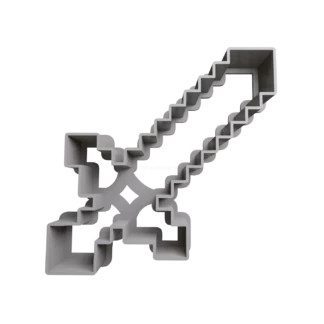Sword Minecraft Cookie Cutter Fondant Biscuit Baking Tool