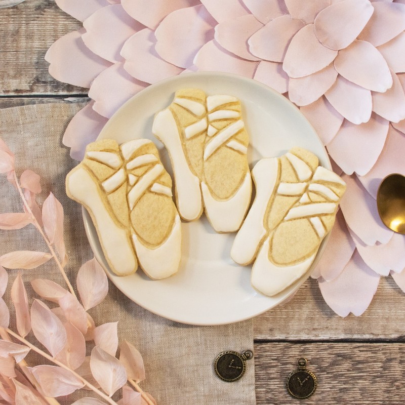 Ballet Shoe Cookie Cutter - Dance performance tutu tulle black swan nutcracker gallery