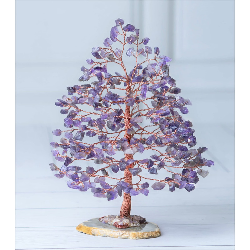 Crocon Amethyst Crystal Wire Tree Agate – Crystal Gifts