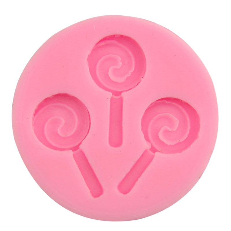 Halloween Lollipop Silicone Mold Chocolate Fondant Moulds Baking DIY=t= gallery