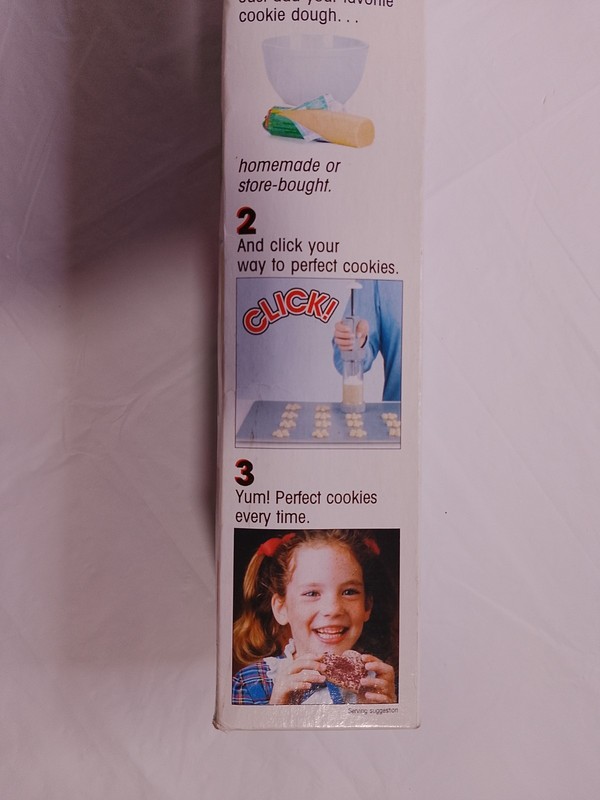 Vintage Perfect Cookie Bakery Press Kit As Seen On TV Cookie Maker gallery