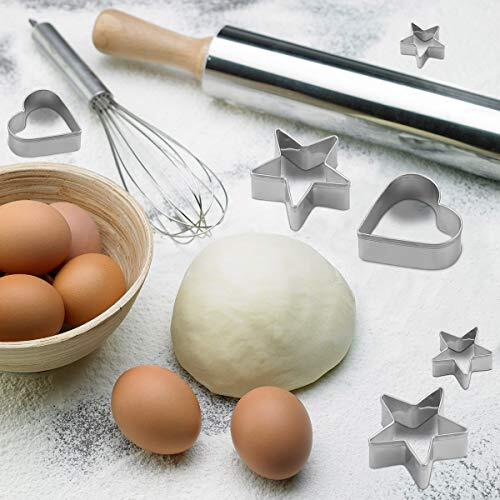10pcs Cookie Cutters Set Stainless Steel Biscuit Cutter Love Heart Shape And Sta gallery