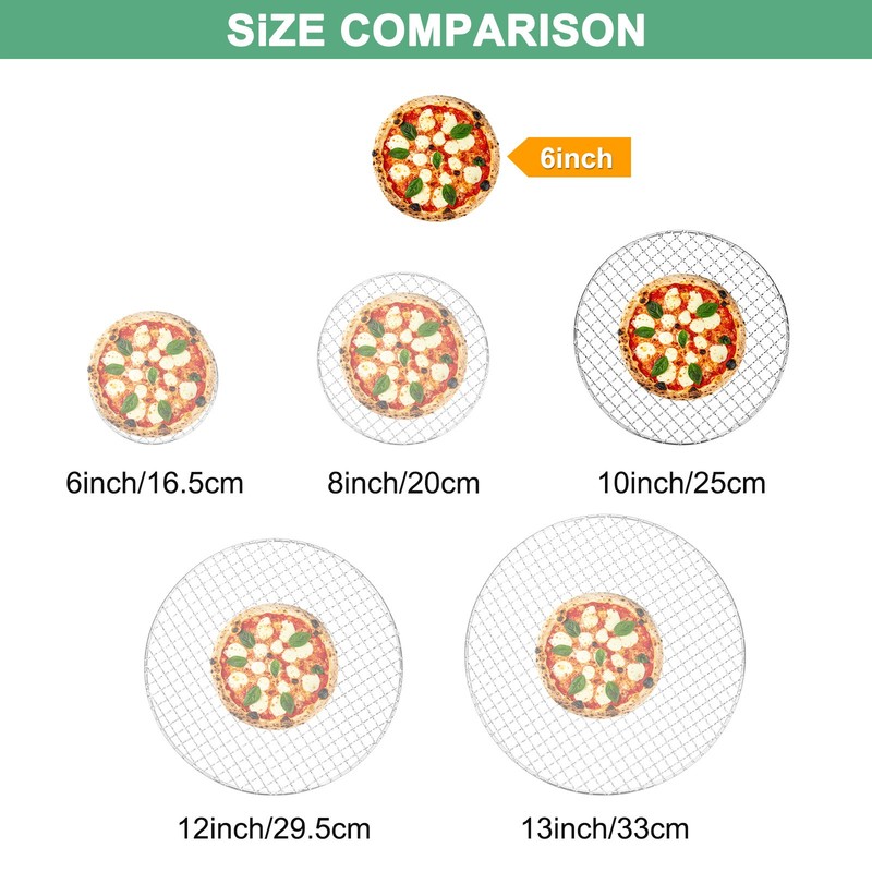 Cooling Grill, 10" Round Cooking Grill [Silver] gallery