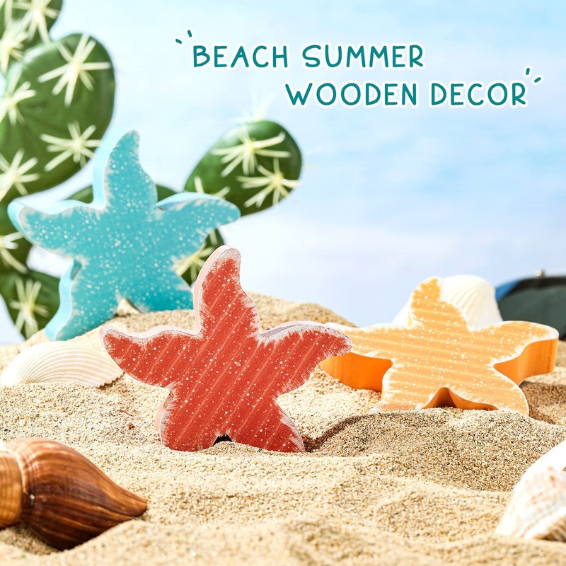 3 Pcs Ocean Beach 1.5 cm x 5 inches x 0.59 inches, Blue, Yellow, Orange gallery