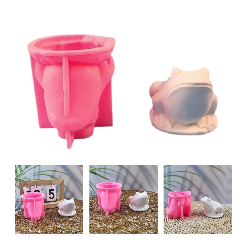 Silicone Moulds Frogs Shape Practical Mold Figurine Molds Silicone gallery