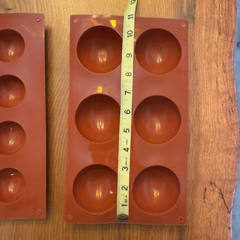 Lot of candy/baking molds - Silicone Baking Dome Molds - for Candy/chocolate gallery