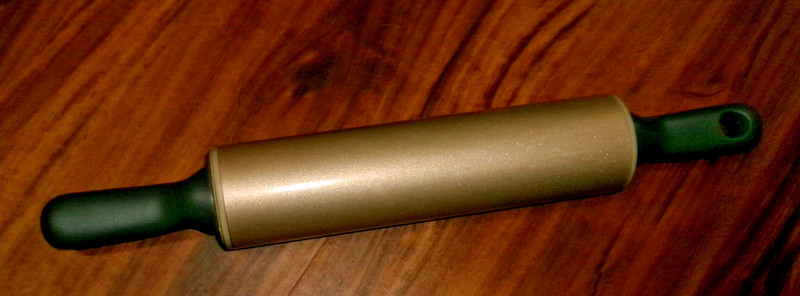 OXO GOOD GRIPS ROLLING PIN STAINLESS STEEL NON-STICK CONTOUR HANDLES 19” LONG